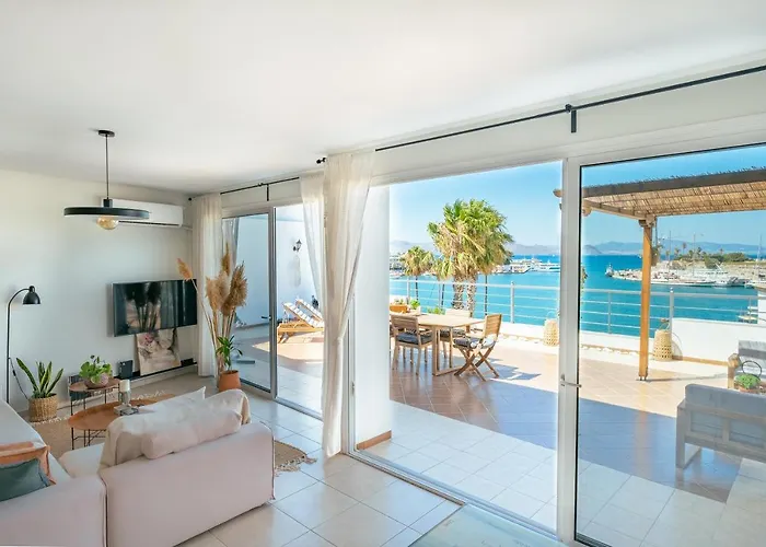 Attico Blu - Sea View Penthouse Daire İstanköy